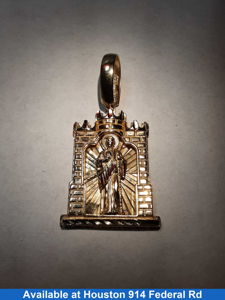Religious Pendant - Yellow Gold 14k (.585) 11.3 grams