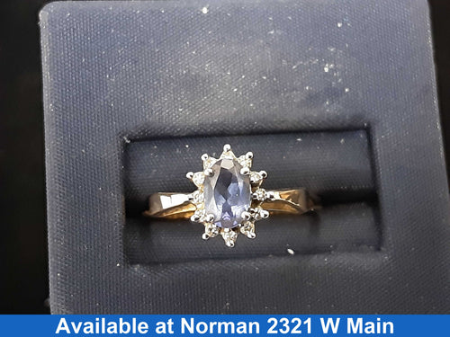 Women's Ring - Yellow Gold 14k (.585) 2.3 grams Size 6.5