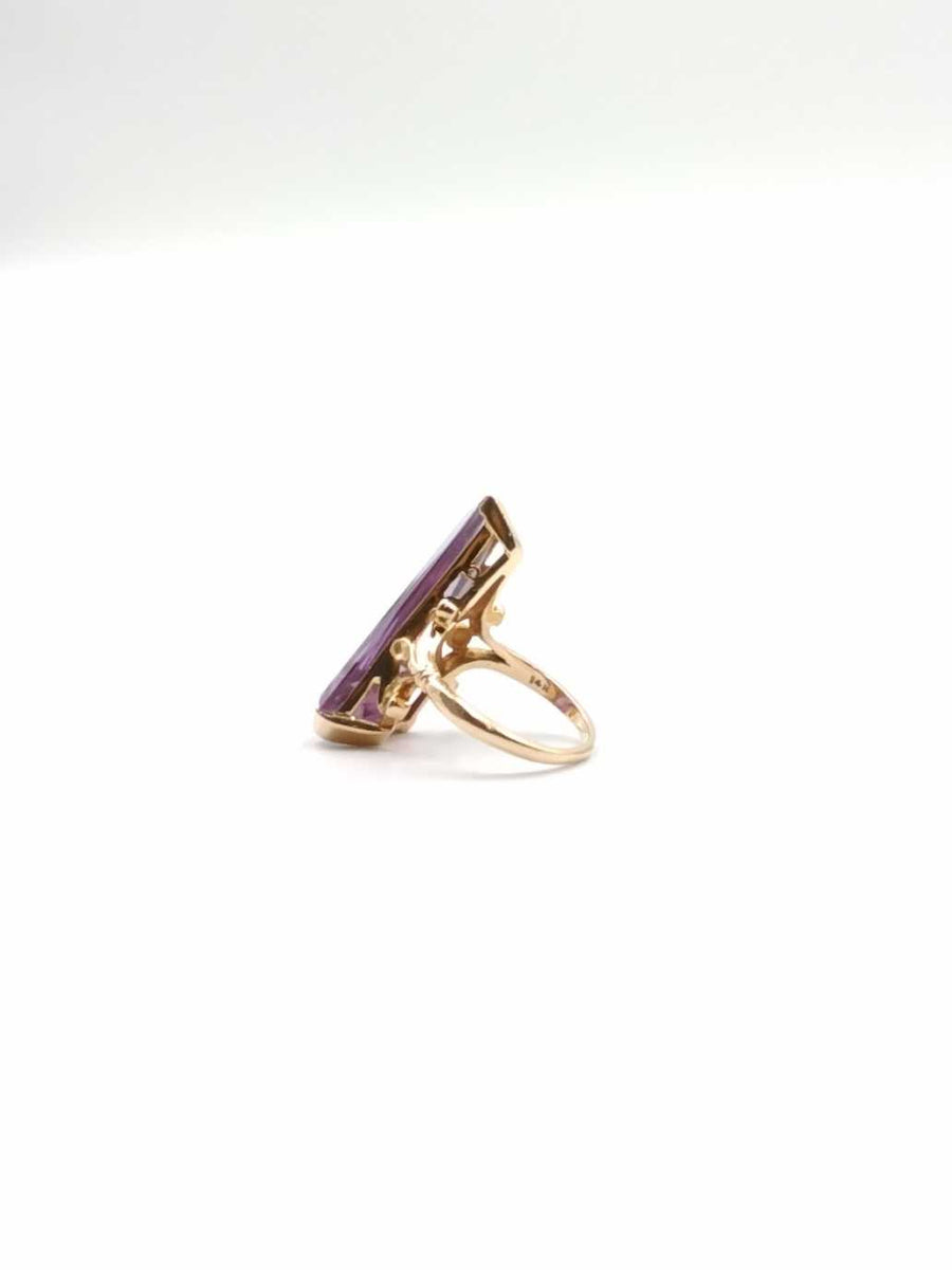 Women's Ring - Yellow Gold 14k (.585) 9.7 grams Size 8