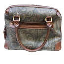 Carryland Paisley Pattern Brown Purse / Handbag