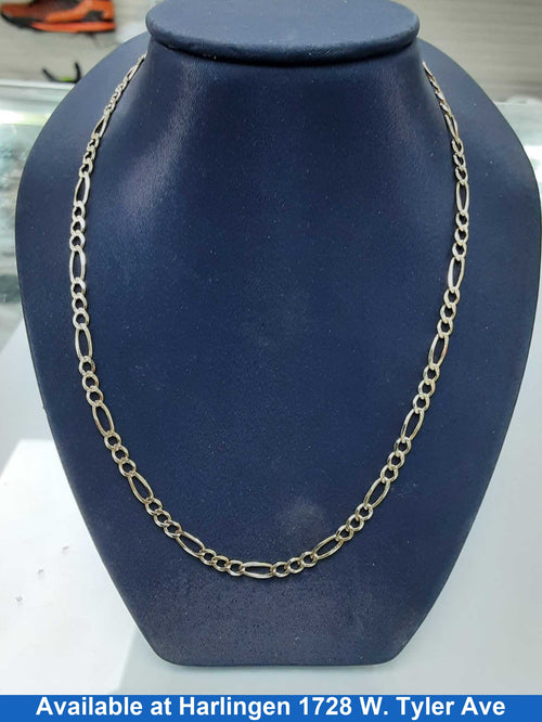 Figaro Chain - Yellow Gold 10k (.417) 7 grams 24 inch
