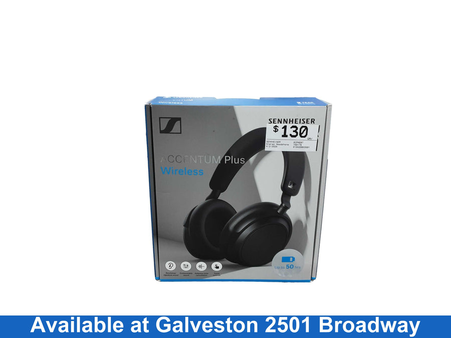 Sennheiser Acpaebt Black Stereo Headphone