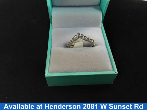 Ring - Wedding Band - White Gold 18k (.750) 1.7 grams Size 7