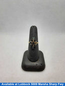 Women's Ring - Yellow Gold 10k (.417) 3.7 grams Size 7
