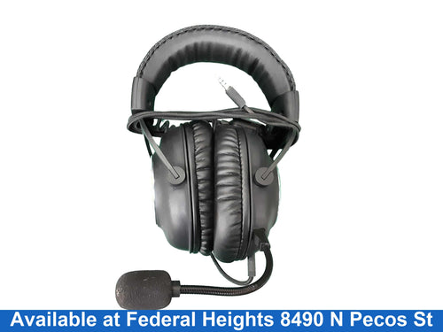 G Pro Nsvn Black Stereo Headphone