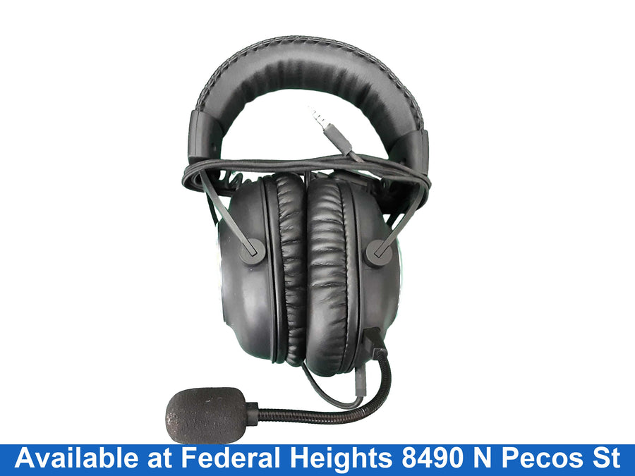 G Pro Nsvn Black Stereo Headphone