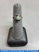 Women's Ring - Yellow Gold 10k (.417) 2.4 grams Size 5