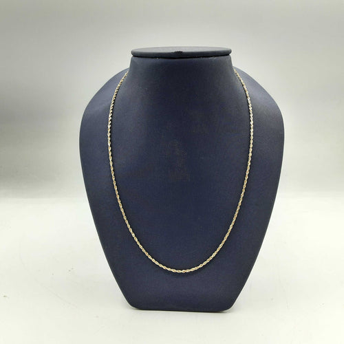 Rope Chain - Yellow Gold 14k (.585) 3.1 grams 18 inch