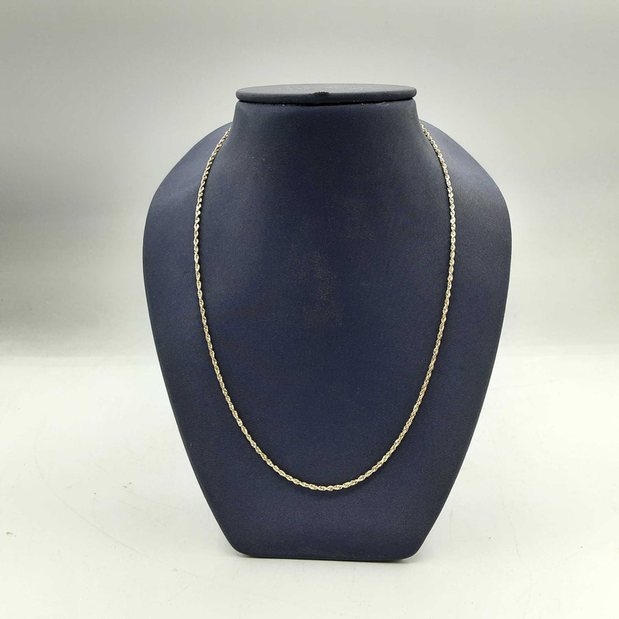 Rope Chain - Yellow Gold 14k (.585) 3.1 grams 18 inch