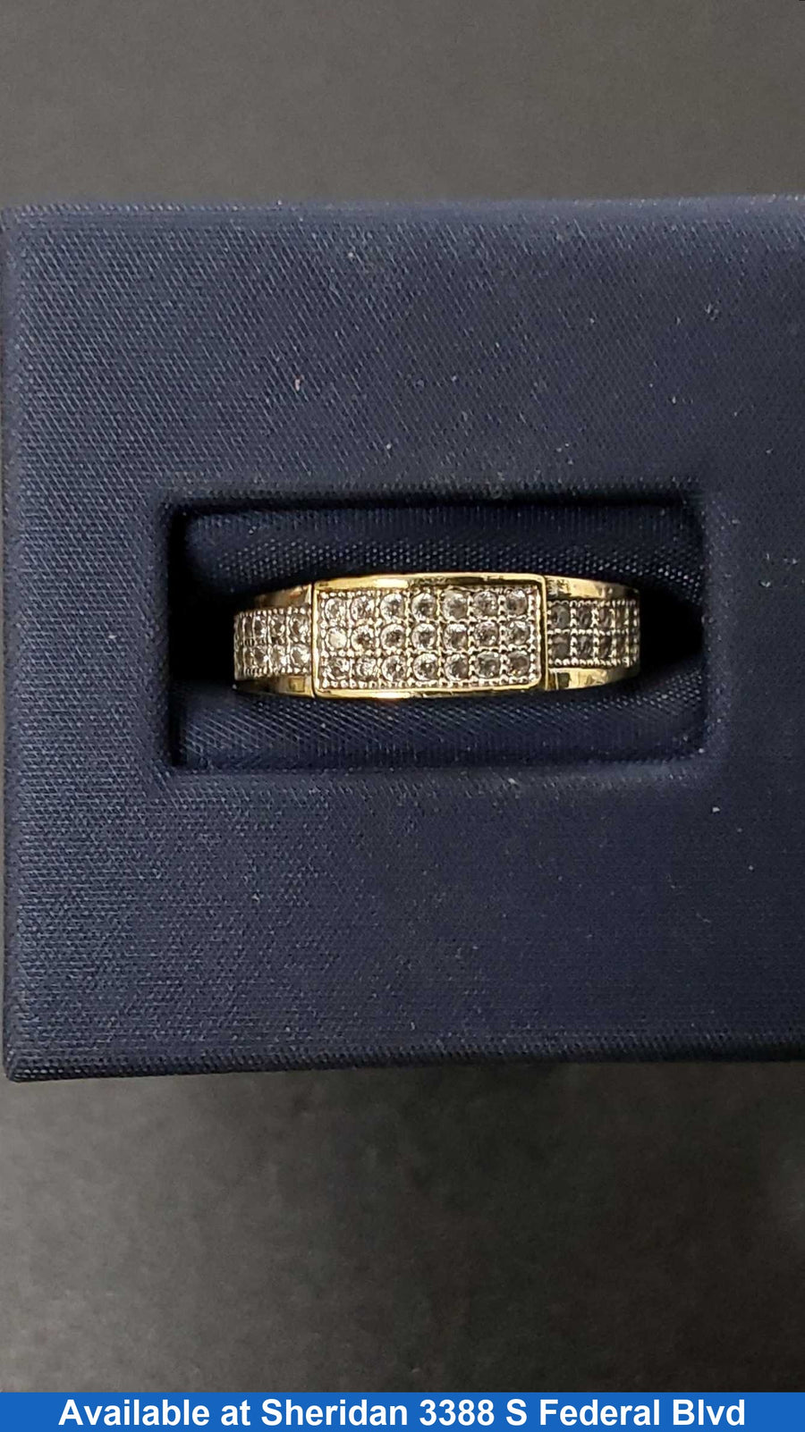Women's Ring - Yellow Gold 10k (.417) 2.3 grams Size 7.5