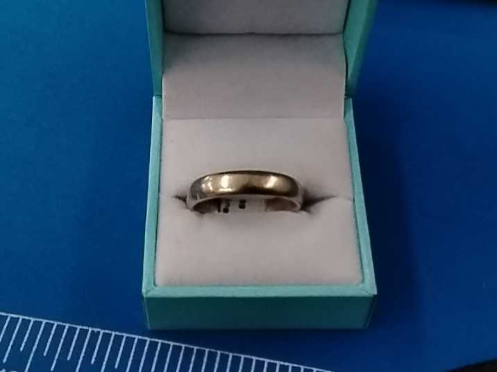 Ring - Wedding Band - White Gold 14k (.585) 7.6 grams Size 11