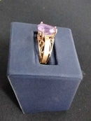 Women's Ring - Solitaire - Yellow Gold 10k (.417) 4.6 grams Size 20