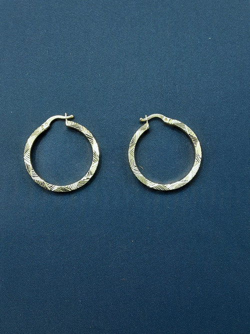 Bangle Earrings - Yellow Gold 14k (.585) 3.1 grams
