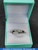Ring - Wedding Band - White Gold 14k (.585) 2.8 grams Size 12