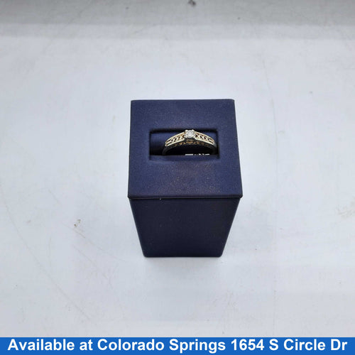 Women's Ring - Yellow Gold 10k (.417) 2.3 grams Size 8