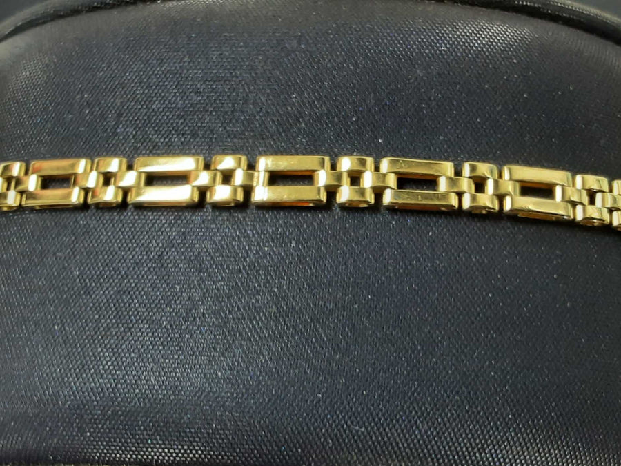 Link Bracelet - Yellow Gold 14k (.585) 5 grams 7 inch