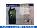 West Marine 3677168 Black Walkie Talkie