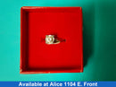 Women's Ring - Solitaire - White Gold 14k (.585) 3.2 grams Size 8