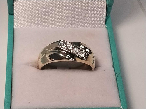 Ring - Wedding Band - Yellow Gold 14k (.585) 6 grams Size 10