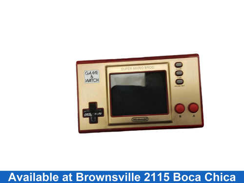 Nintendo Game And Watch Gold Portable Video Game System