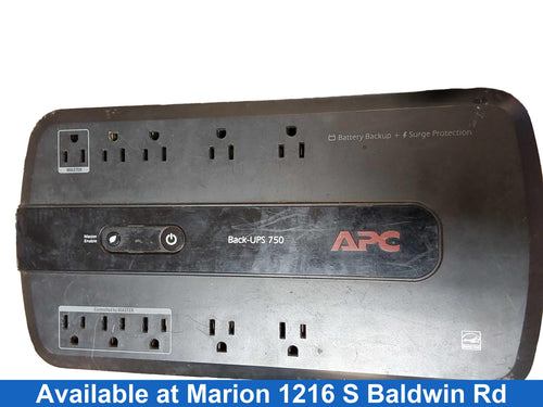 Apc Back Ups 750 Black Battery Booster / Jumper
