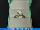 Women's Ring - Anniversary - White Gold 10k (.417) 1.4 grams Size 7.5