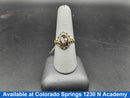 Women's Ring - Tricolor Gold 10k (.417) 2.6 grams Size 9