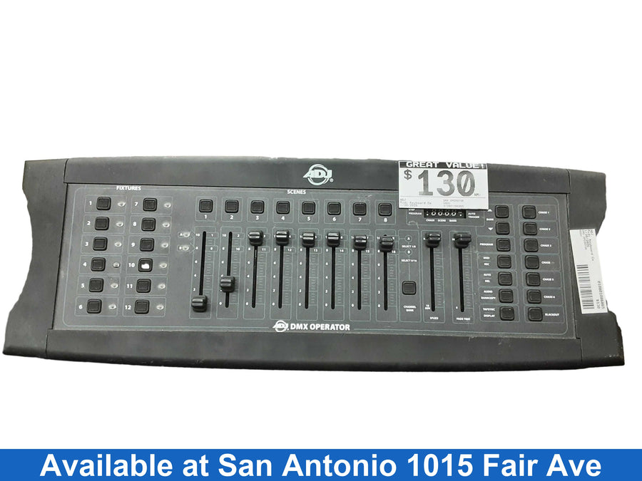 Adj Dmx Operator Black Midi Keyboard Controller