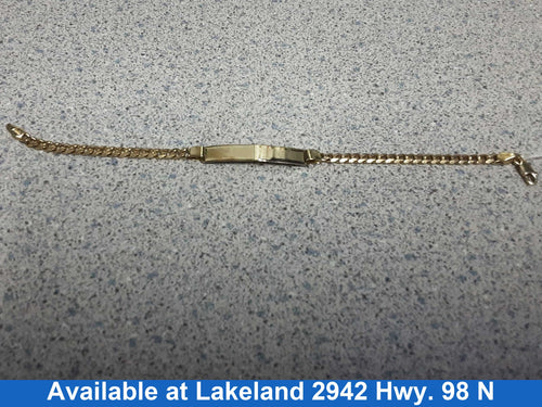 ID Bracelet - Yellow Gold 10k (.417) 4.4 grams 6 inch