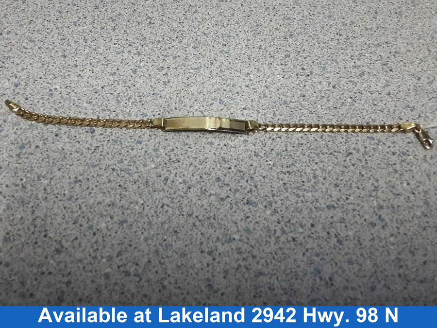 ID Bracelet - Yellow Gold 10k (.417) 4.4 grams 6 inch