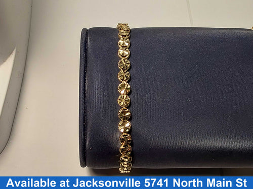 Bracelet - Yellow Gold 14k (.585) 6.5 grams 7 inch