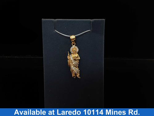 Religious Pendant - Yellow Gold 10k (.417) 3.6 grams