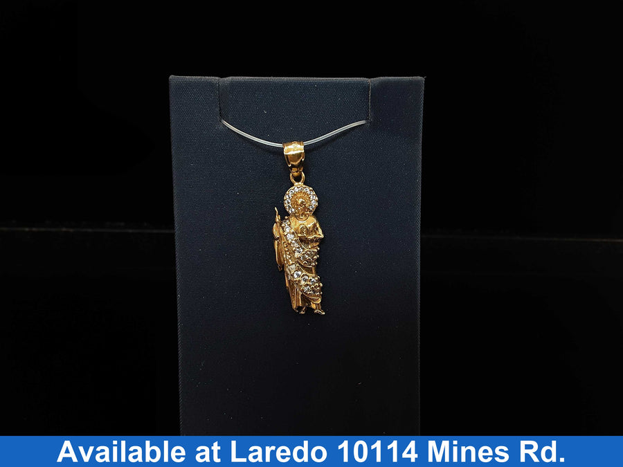 Religious Pendant - Yellow Gold 10k (.417) 3.6 grams