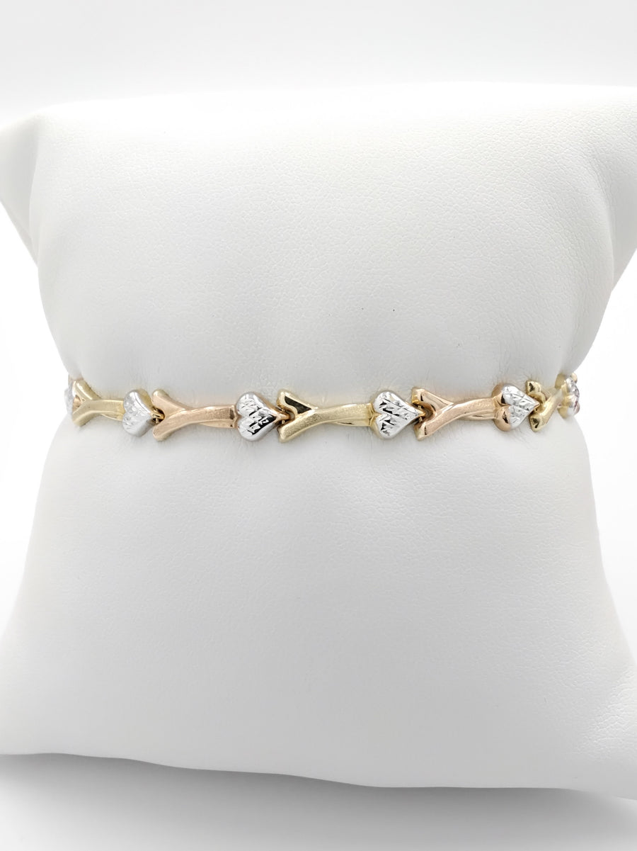 Bracelet - Yellow Gold 14k (.585) 4.2 grams 8 inch