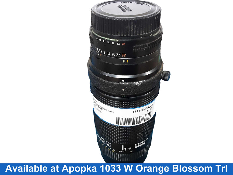 Nikon Black Photographic Lens