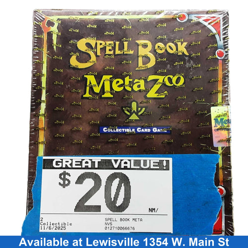 2 Spell Book Meta Zoo Brown Other Collectible