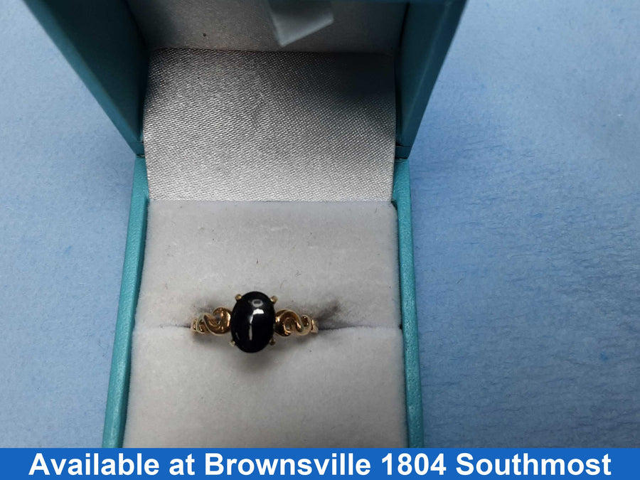 Women's Ring - Yellow Gold 10k (.417) 1.9 grams Size 8.5