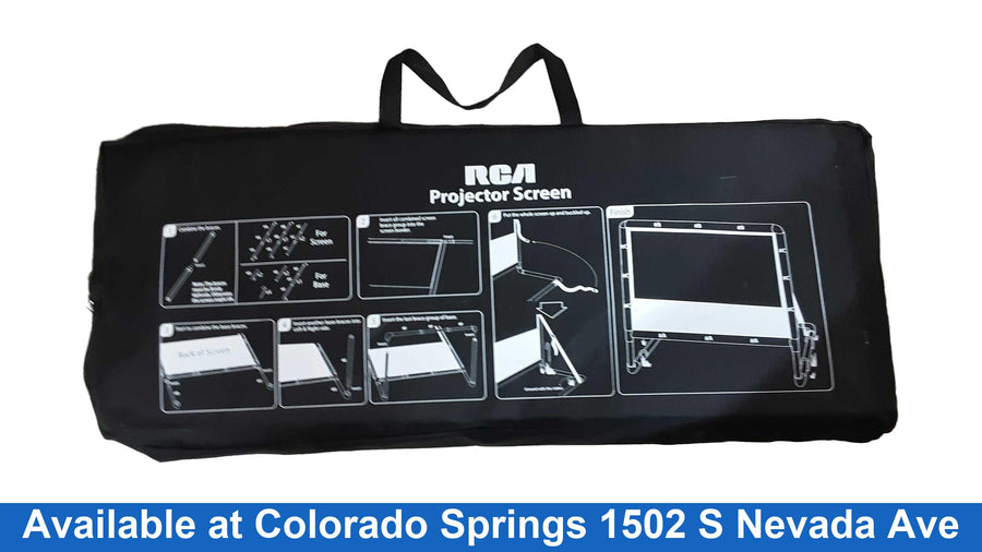 Rca Black Projection Screen