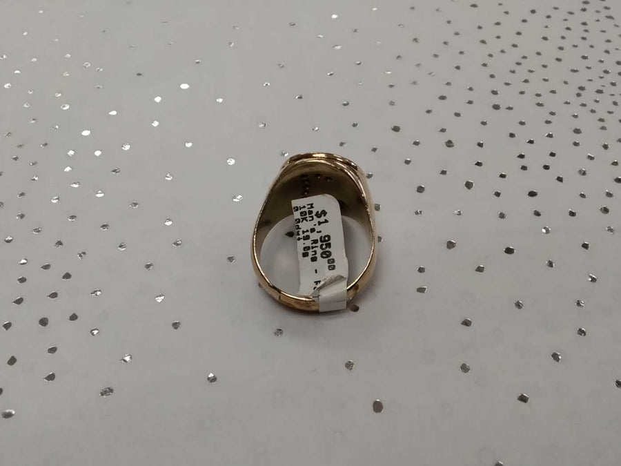 Men's Ring - Yellow Gold 10k (.417) 19 grams Size