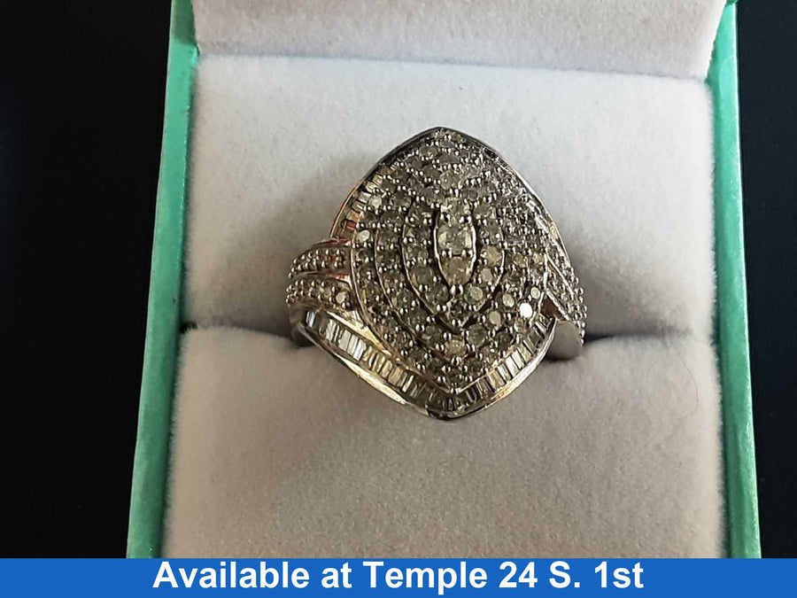 Women's Ring - Yellow Gold 10k (.417) 7.5 grams Size 7