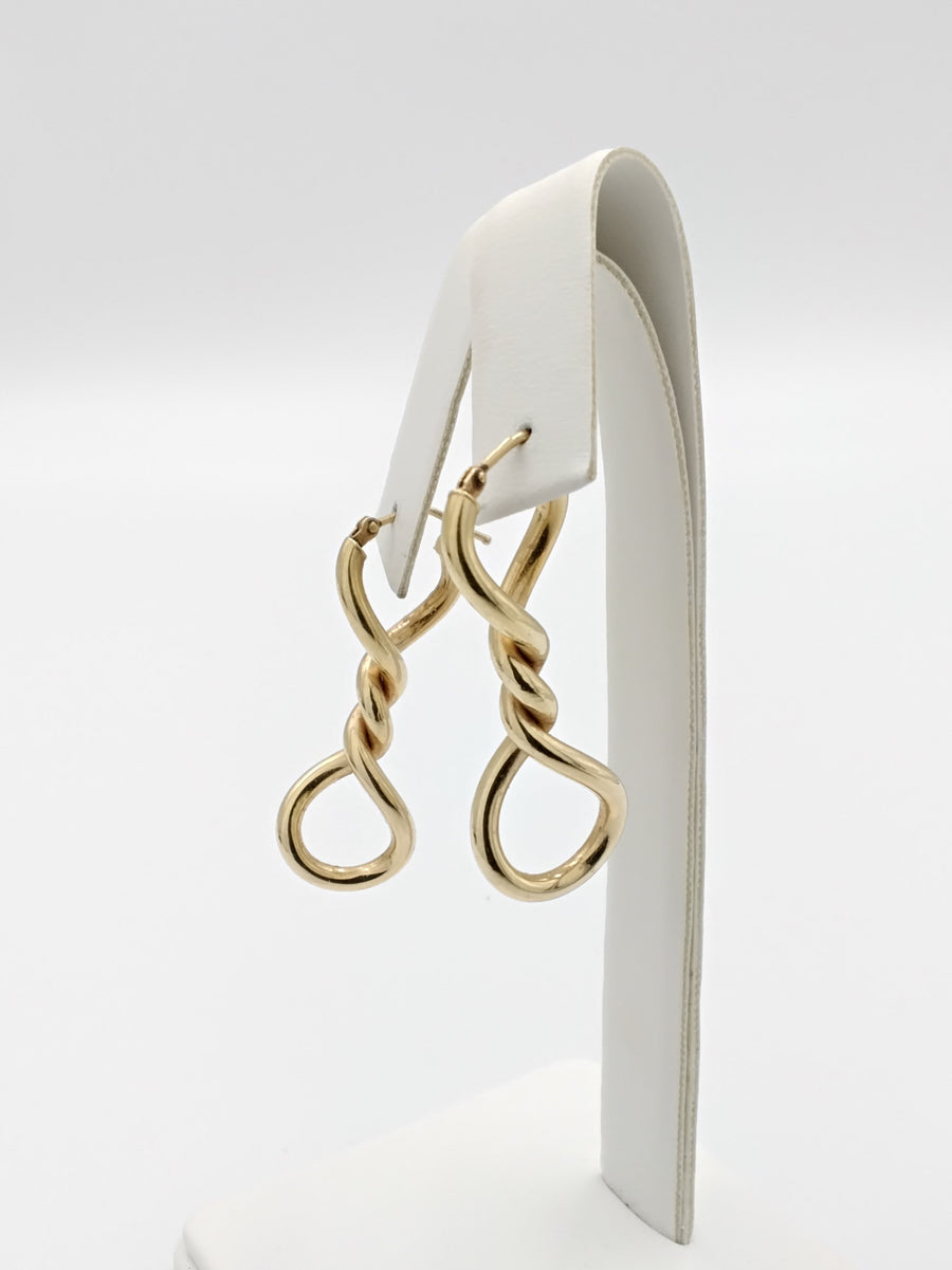 Earrings - Yellow Gold 14k (.585) 2.1 grams