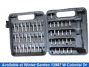 Husky 48 Pc Bit Set Black Power Tool Accessory