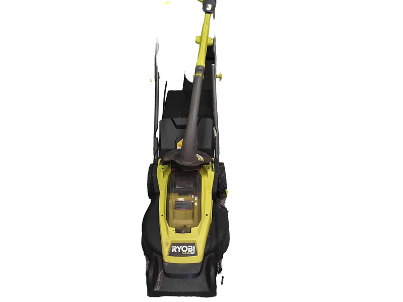 Ryobi P1109vnm Green Cordless Push Lawn Mower