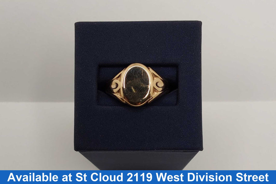 Men's Ring - Yellow Gold 8k (.333) 6.41 grams Size 10