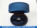 Ring - Wedding Set - White Gold 14k (.585) 4.5 grams Size 6