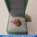 Women's Ring - Yellow Gold 14k (.585) 4.7 grams Size 8