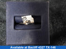 Women's Ring - White Gold 10k (.417) 0.9 grams Size 20