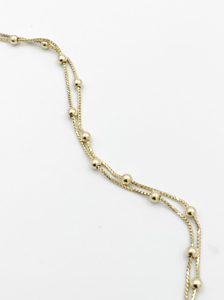 Chain - Yellow Gold 14k (.585) 4 grams 18 inch