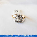 Women's Ring - Yellow Gold 10k (.417) 2.3 grams Size 7
