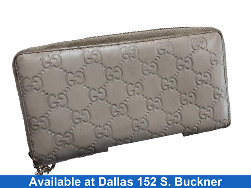 Gucci Guccissima Beige / Tan Wallet